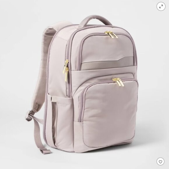 Open Story 24L Laptop Backpack in Taupe, NWOT main image 4